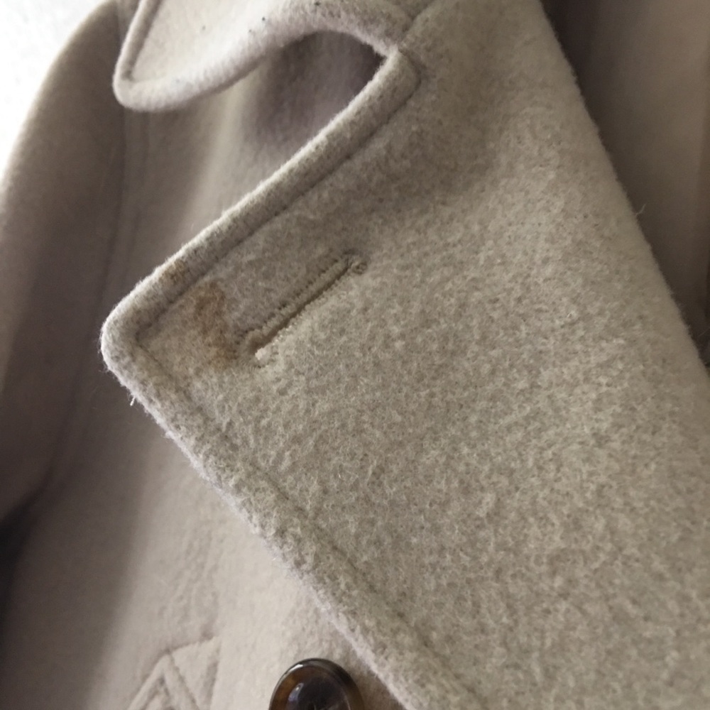 J.Crew Pea Coat Wool Cashmere blend - Picture 4 of 8